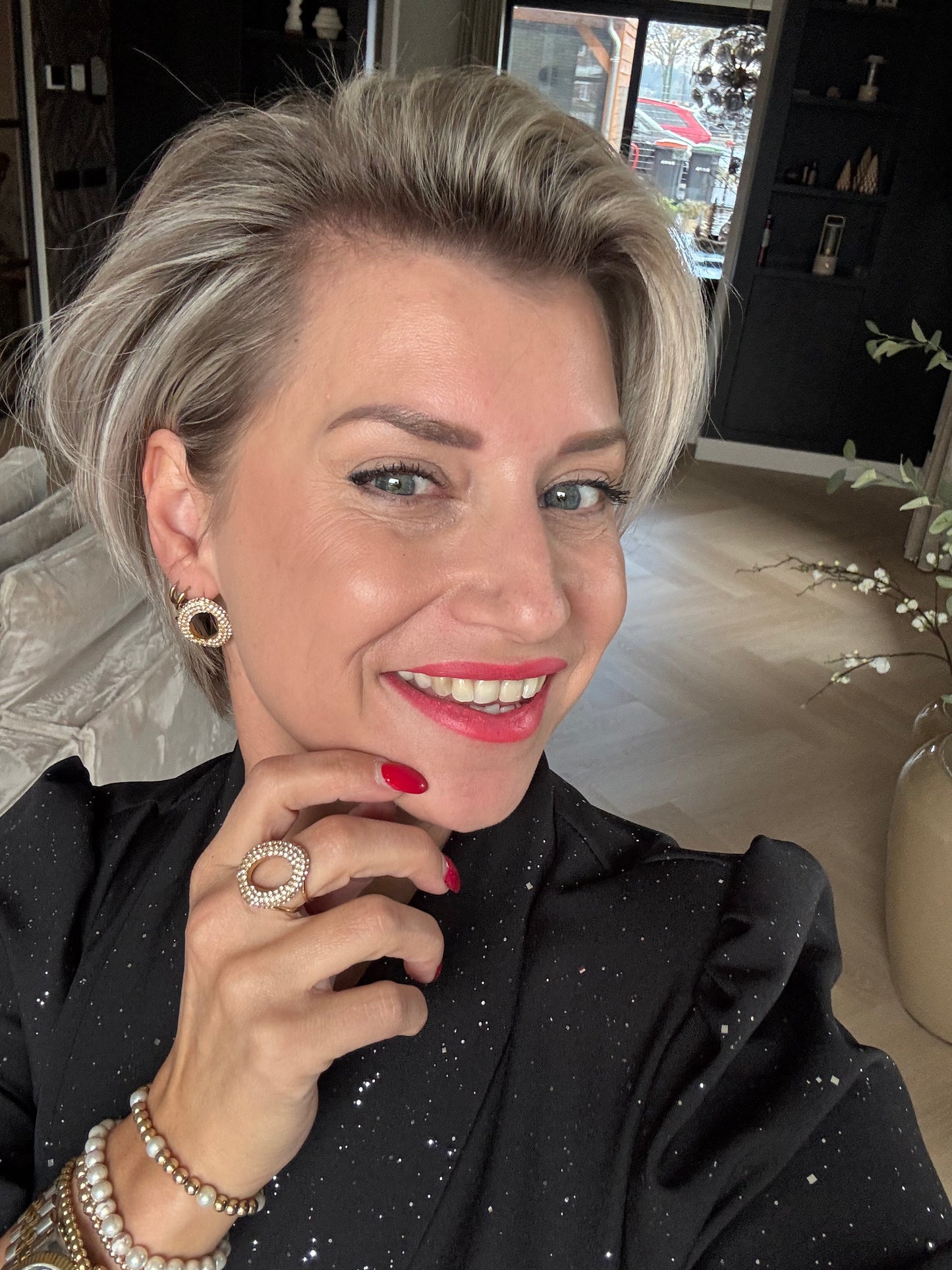 Ring statement strass