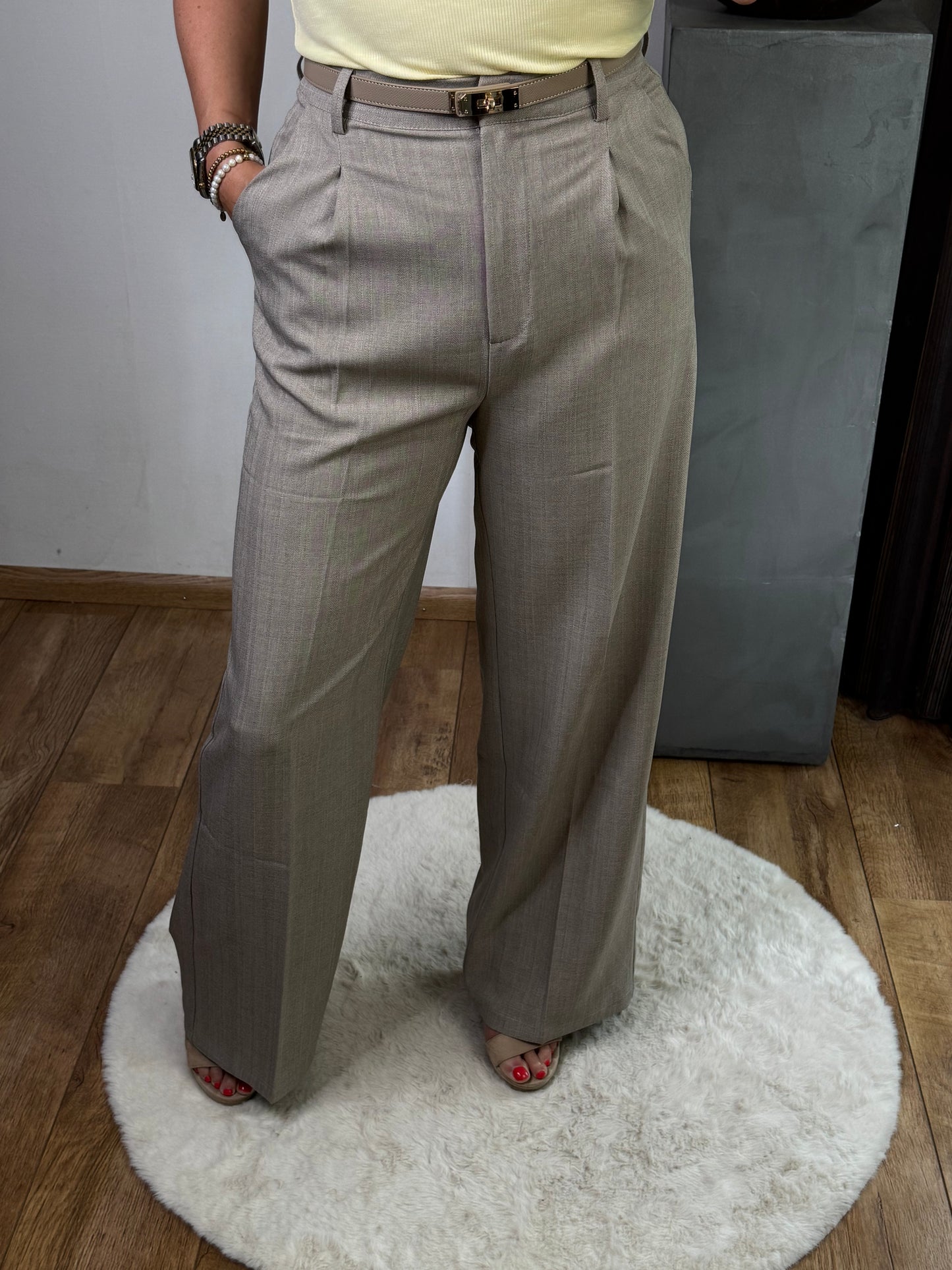 Pantalon Nina beige