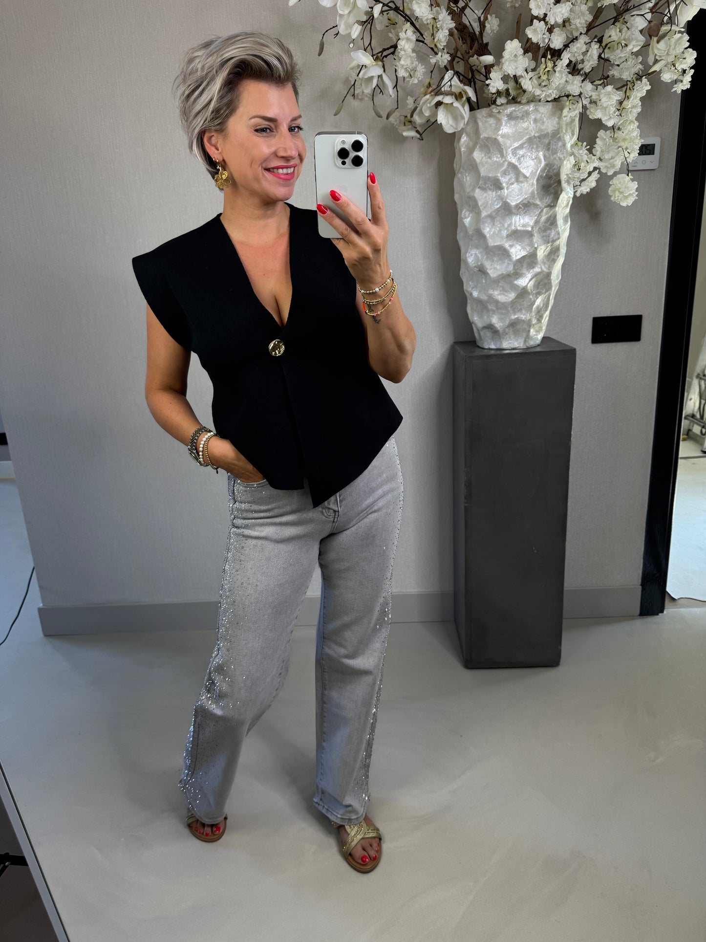 Vest Jay Linn zwart