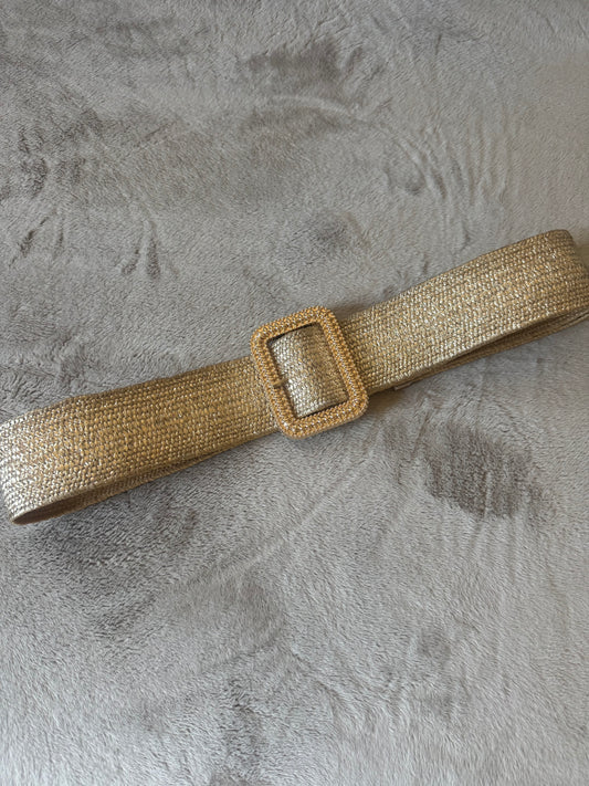 Riem elastisch goud