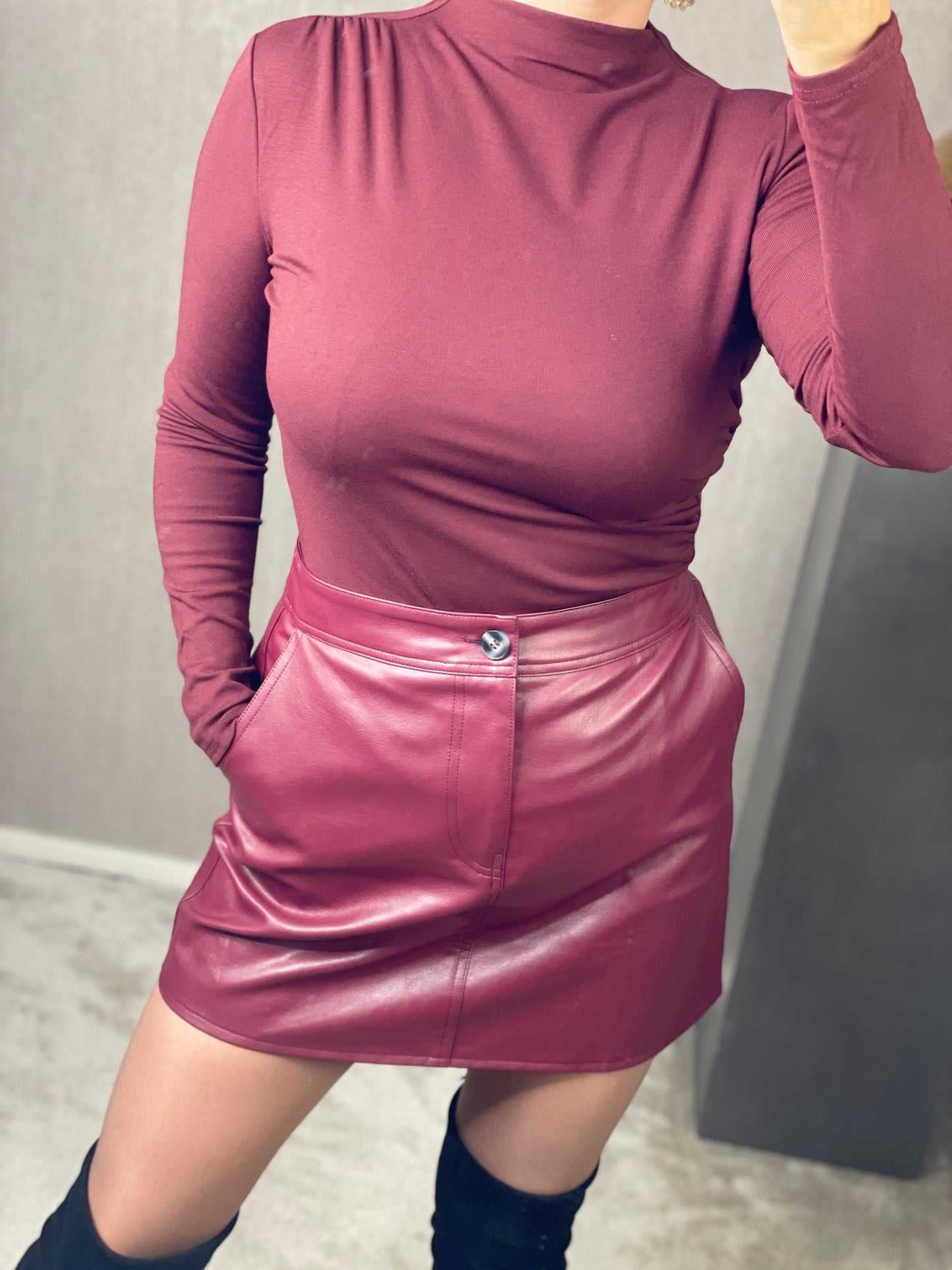 Rok Lena bordeaux