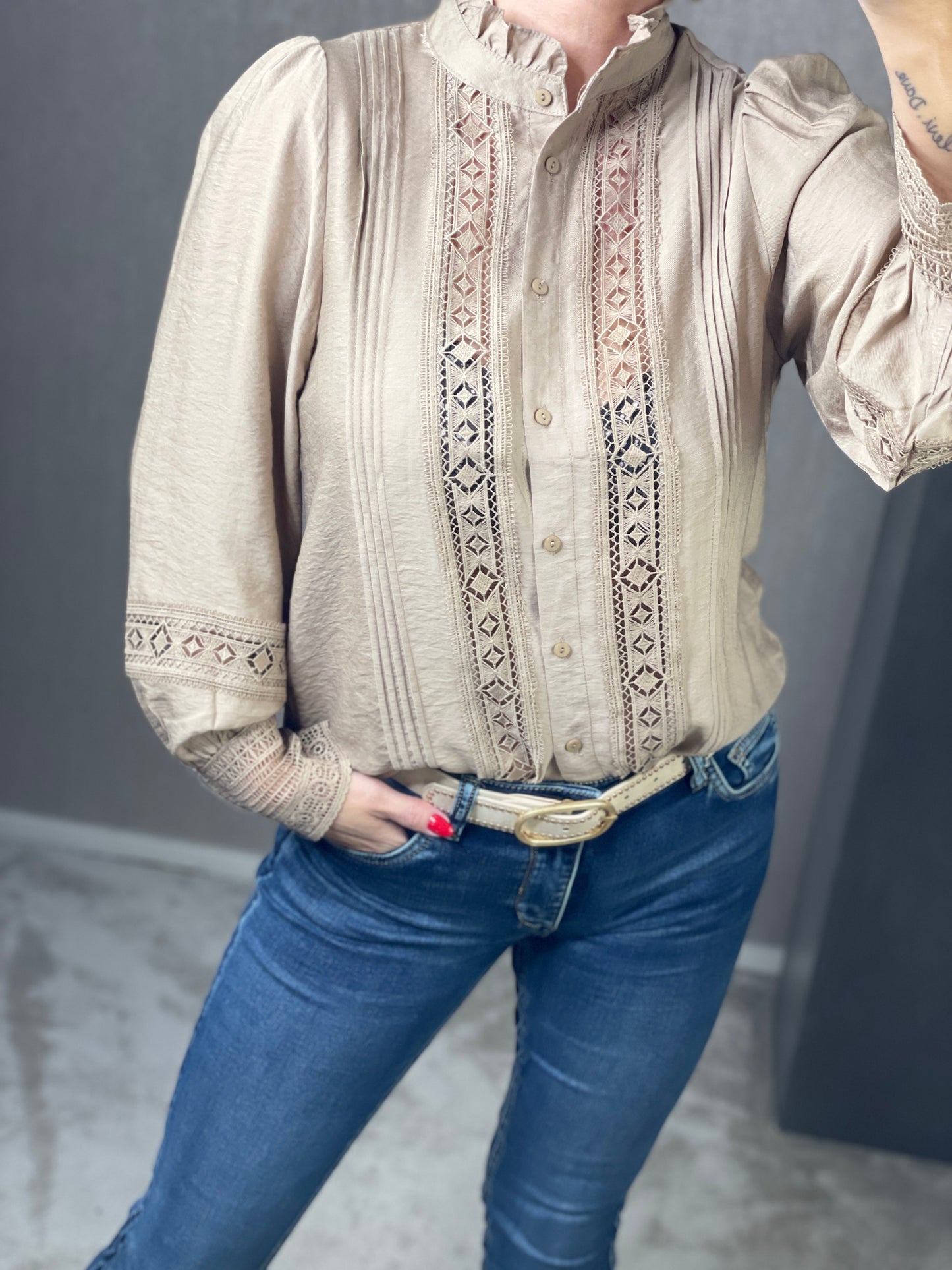 Blouse Julia toffee