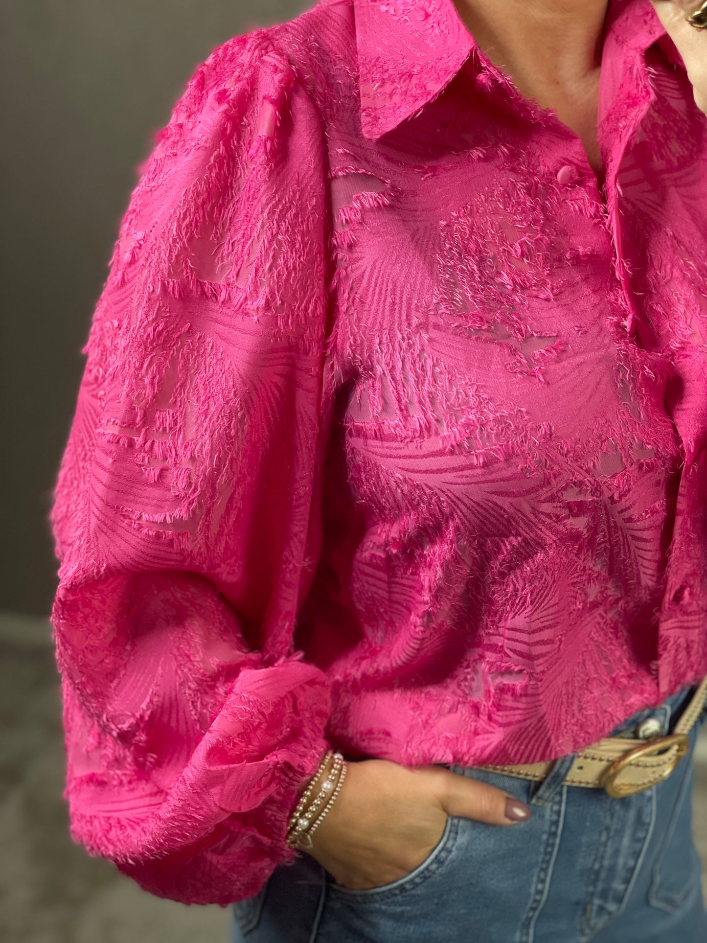 Blouse Marit fuchsia