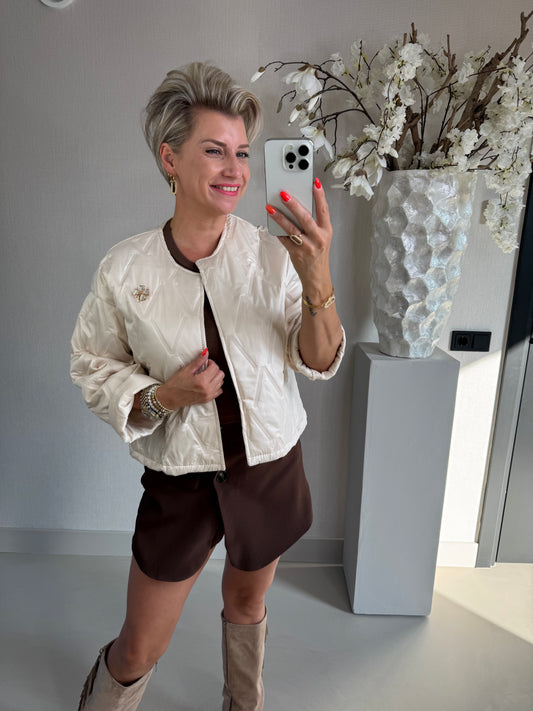 Jas Vlinder beige