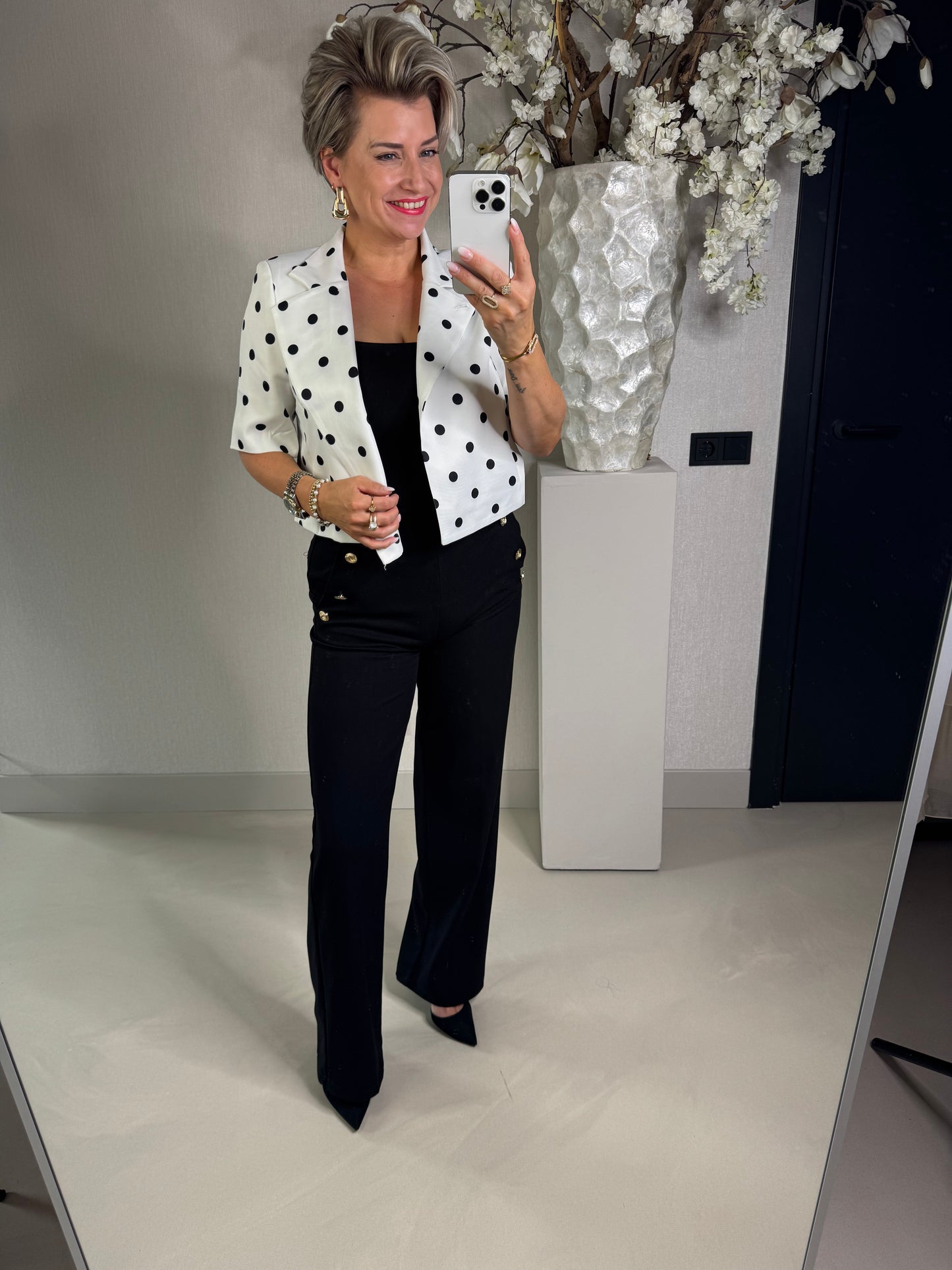 Blazer polka dot