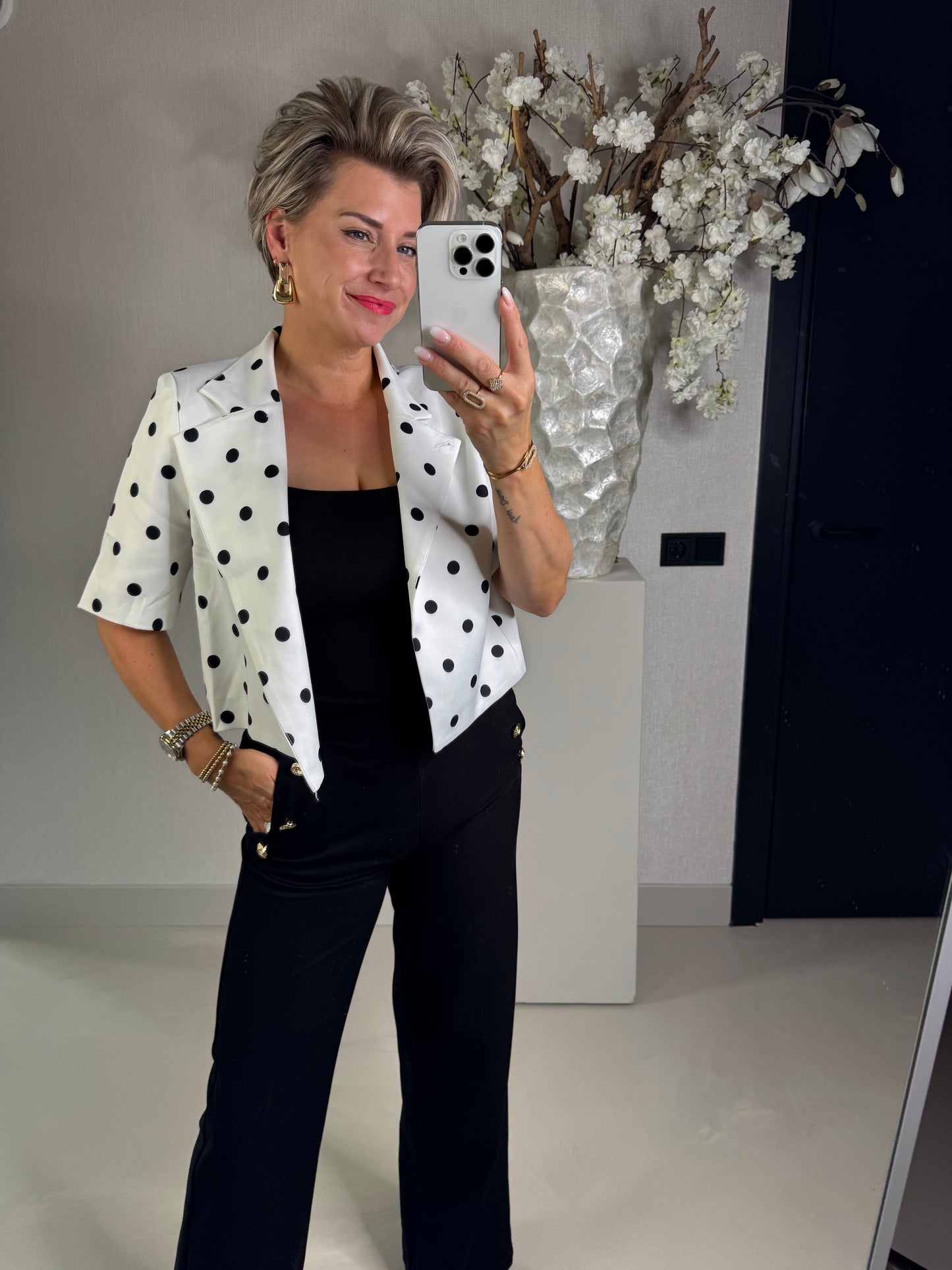 Blazer polka dot