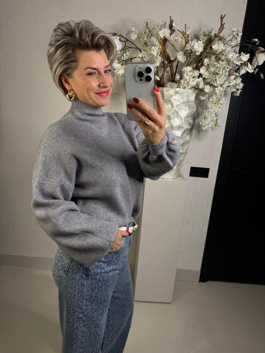 Trui Nienke grijs