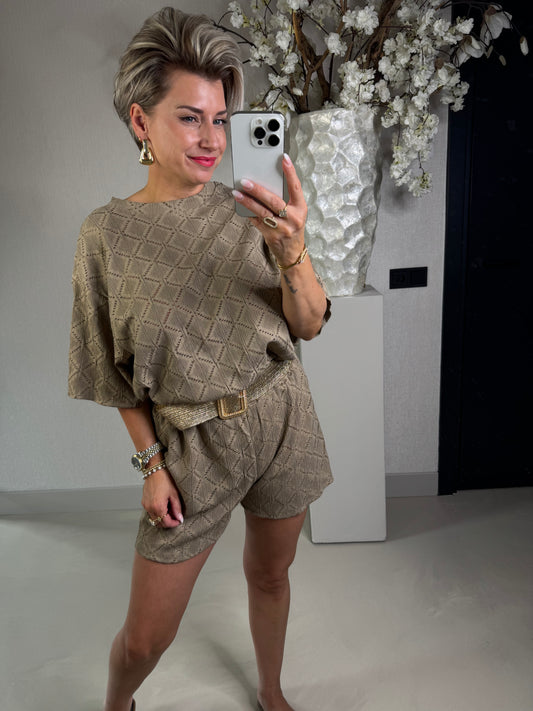 Comfy set taupe