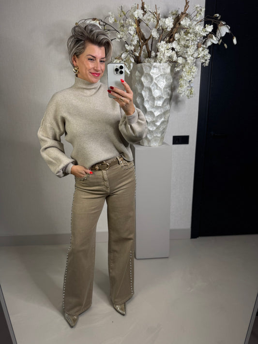 Trui Nienke beige