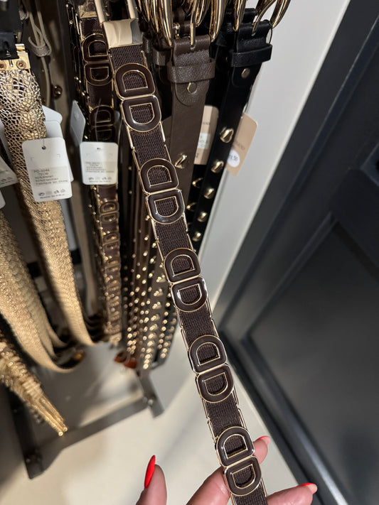 Riem elastisch bruin