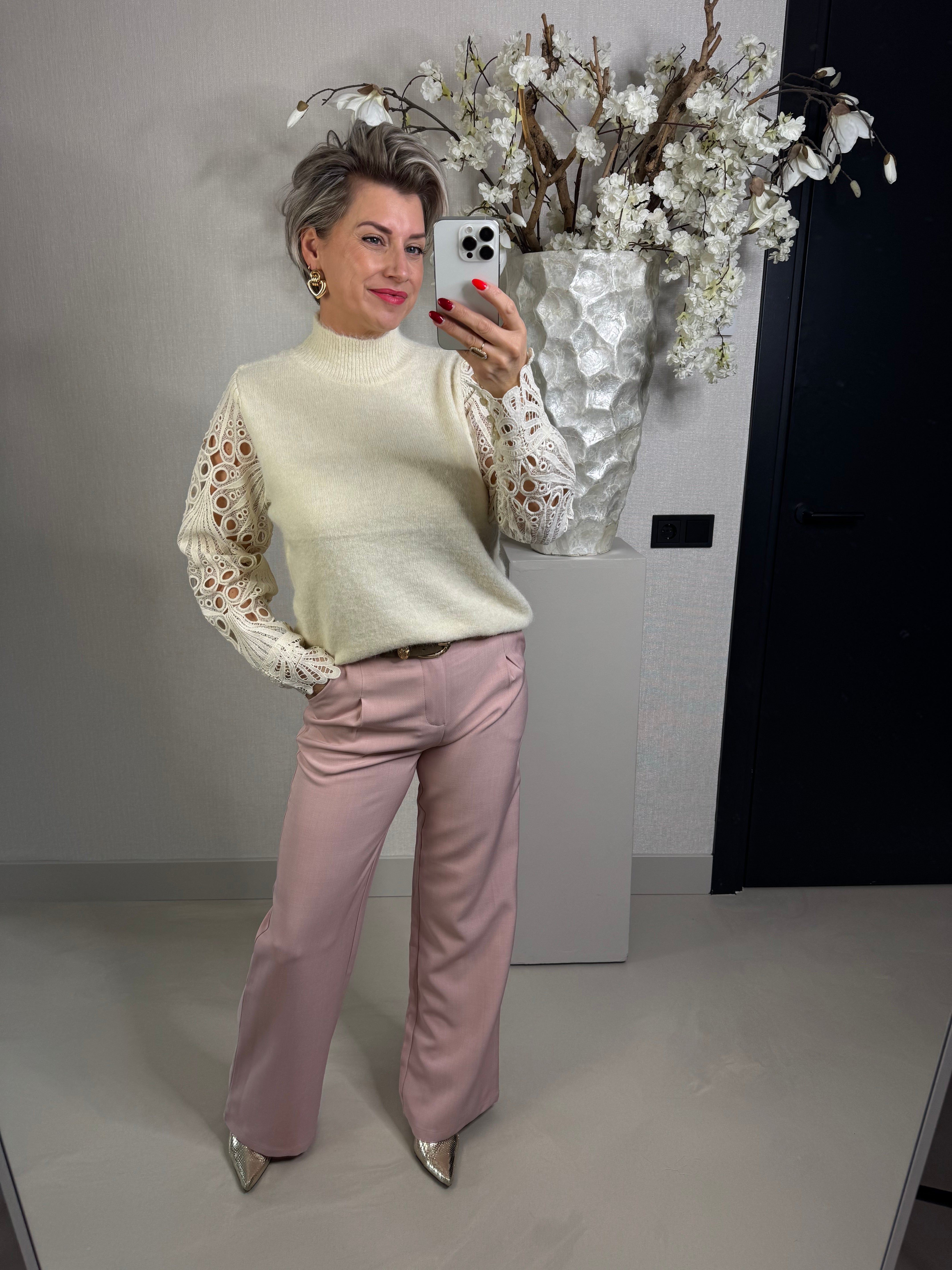 Trui Iris beige
