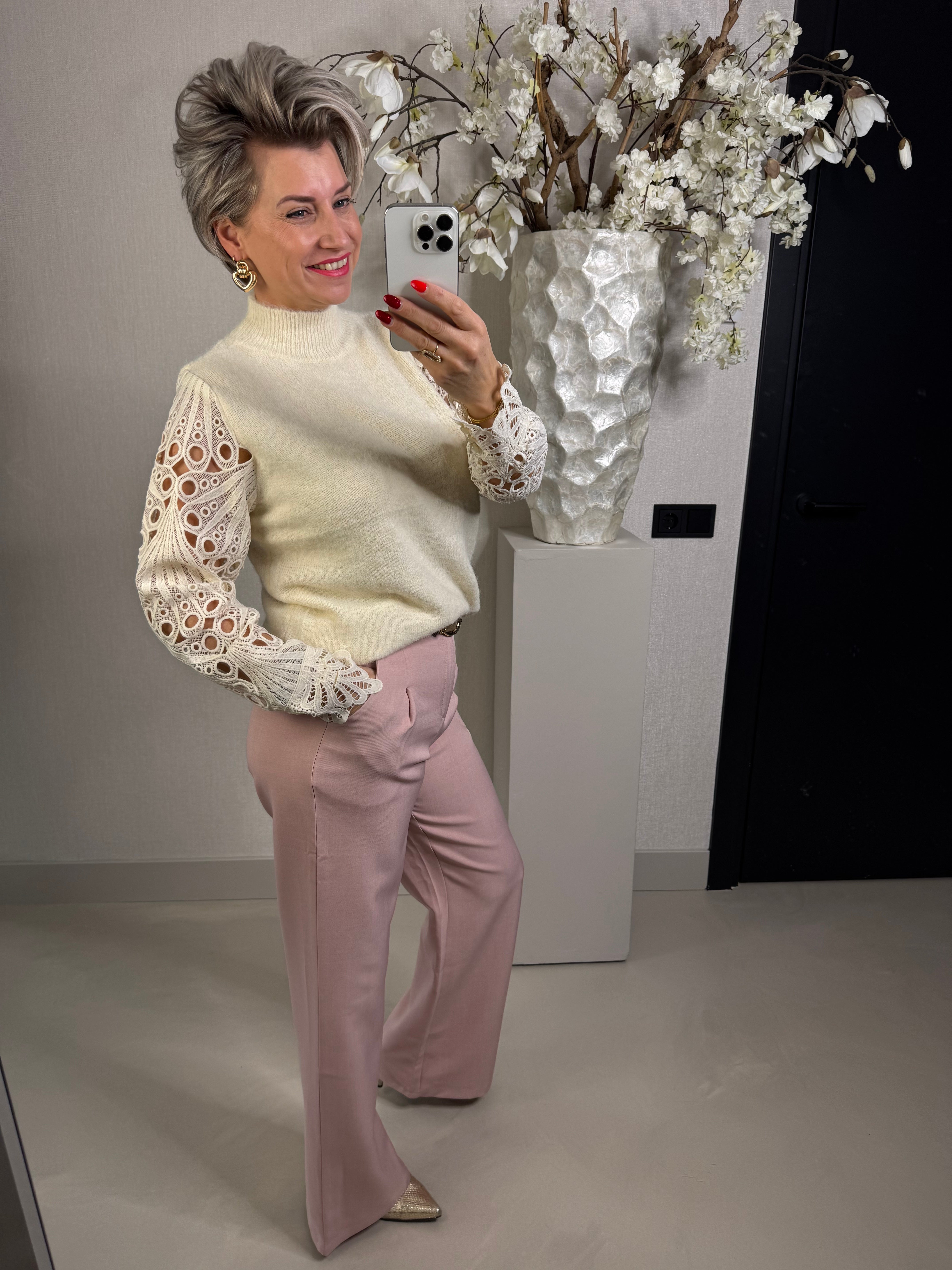 Trui Iris beige