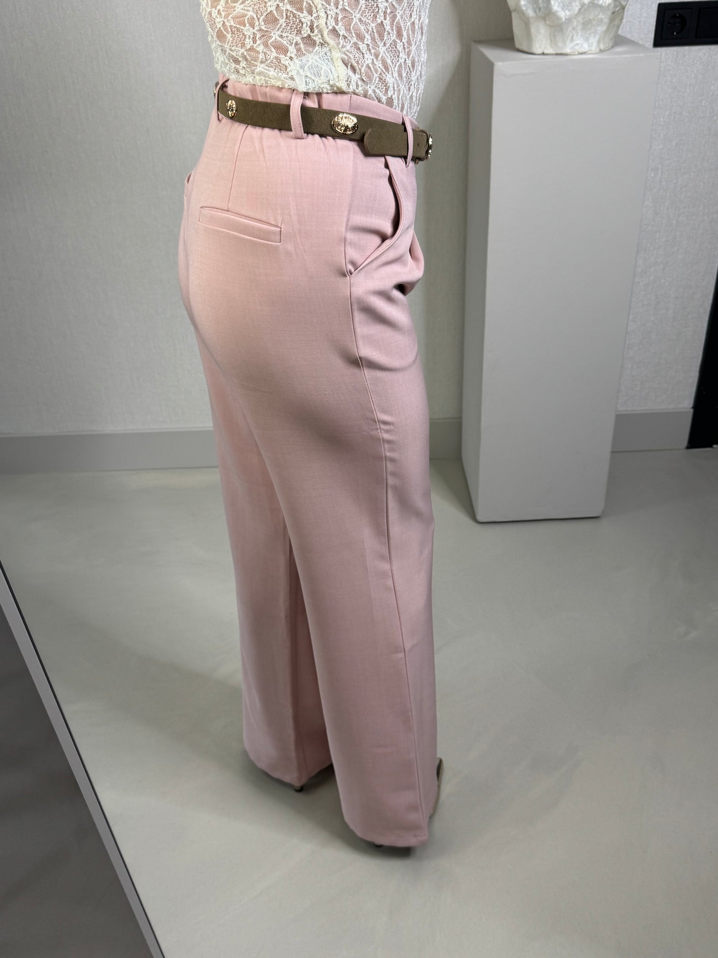 Pantalon Milou roze