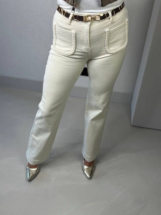 Jeans Maya beige