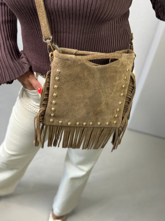 Tas Suede franje