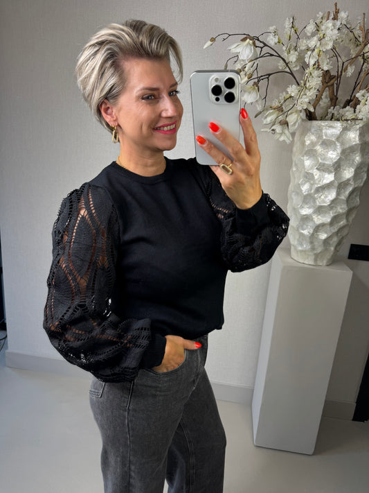 Trui Claire zwart
