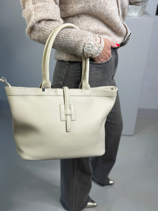 Tas beige H