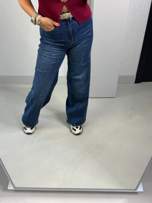 Jeans wide leg Jolien