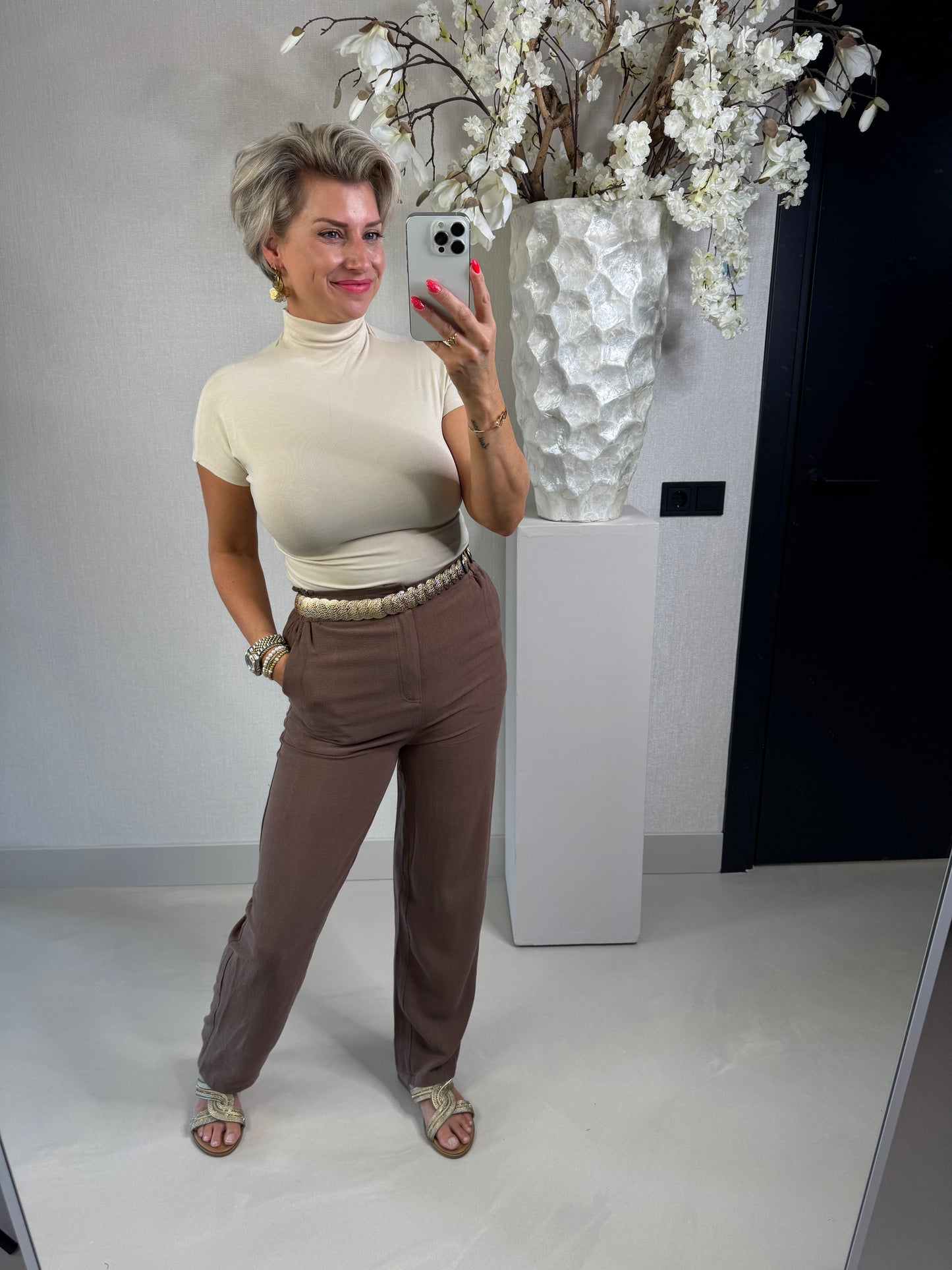 Top Shayna beige