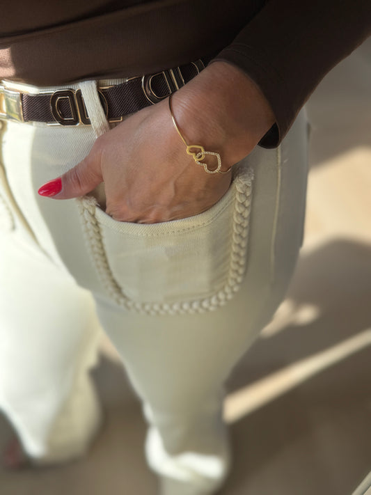 Armband hartje