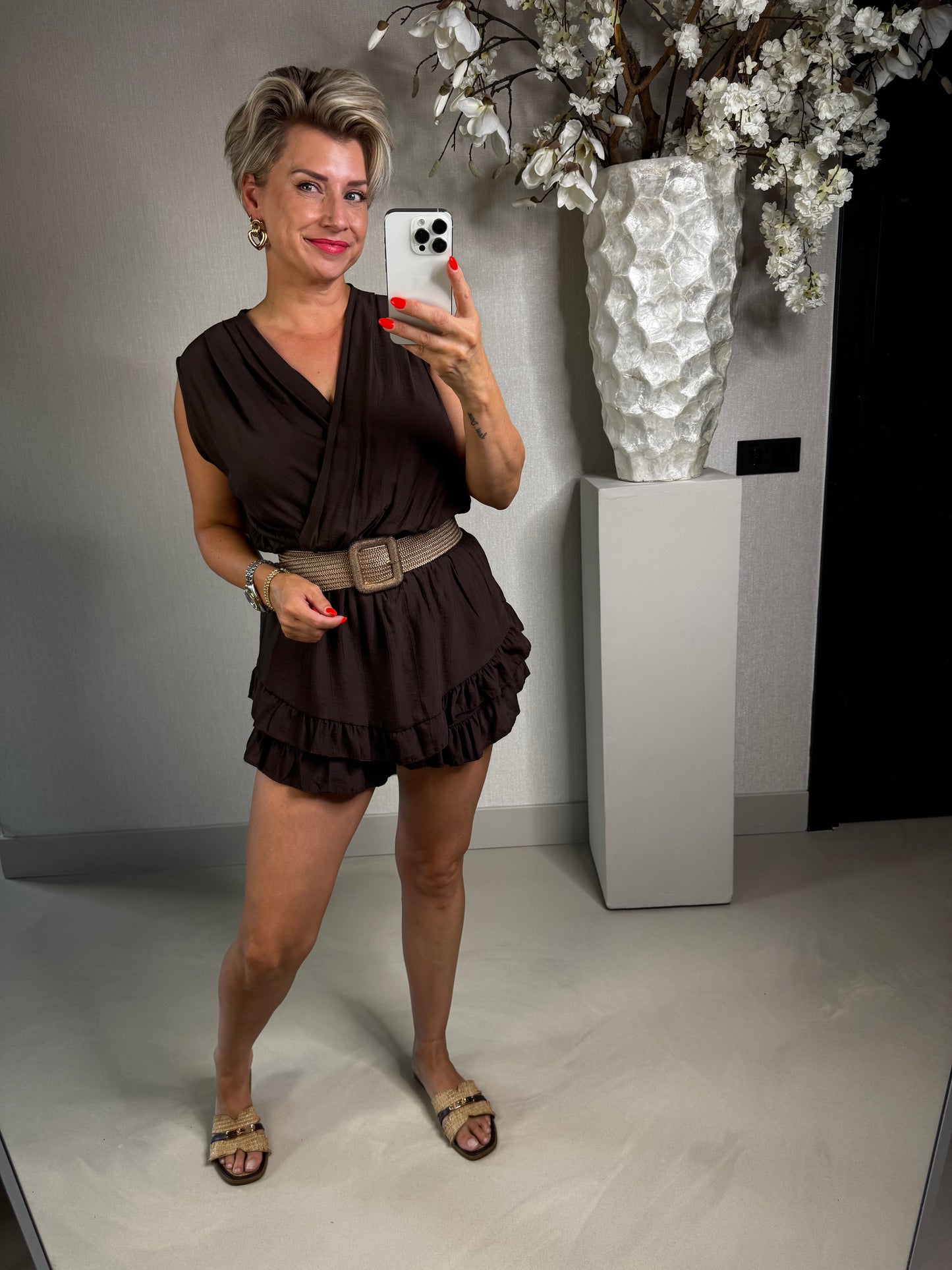 Playsuit choco