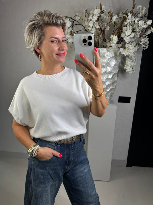 Trui vlinder off white