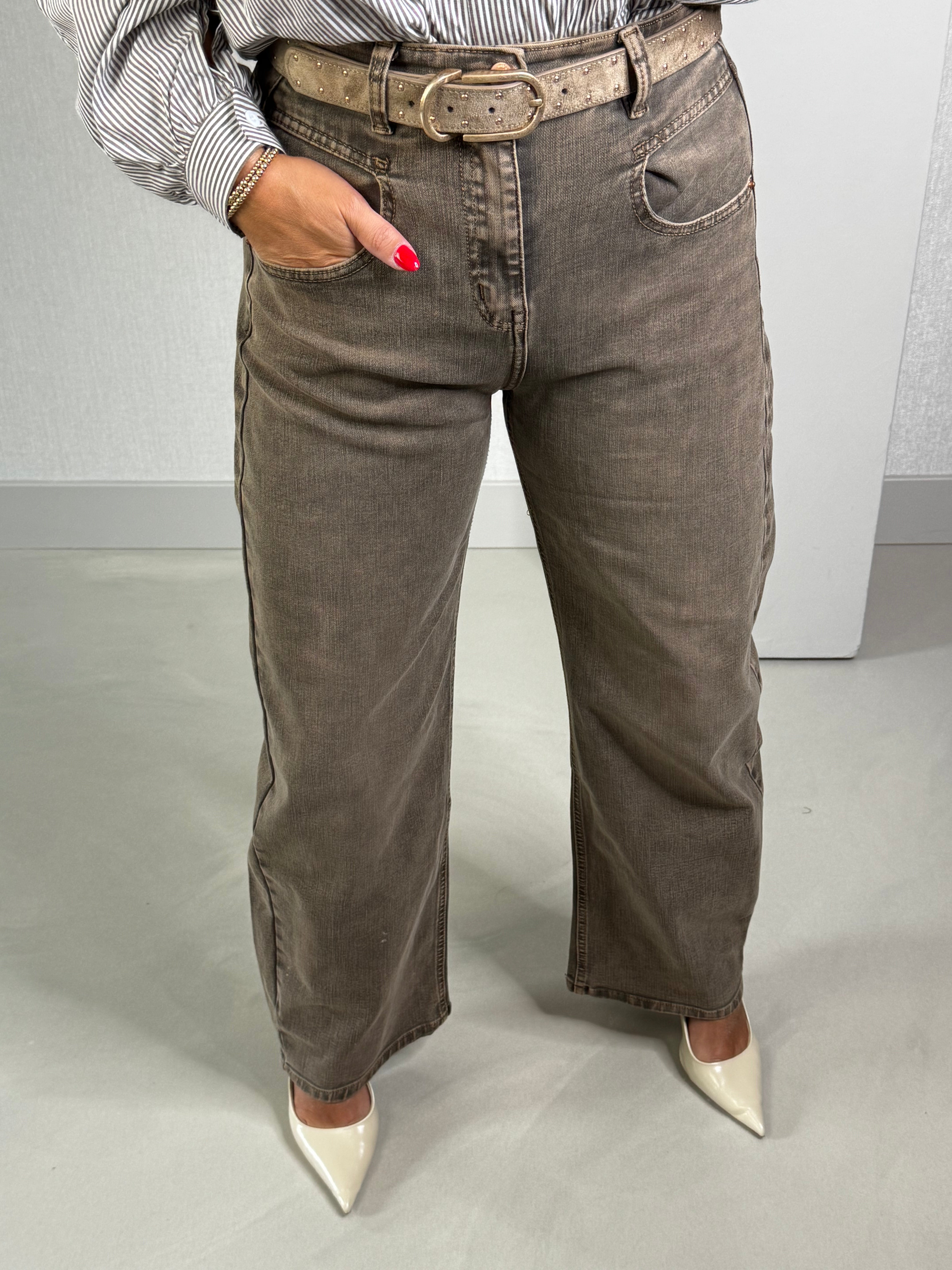 Jeans wide leg Mia