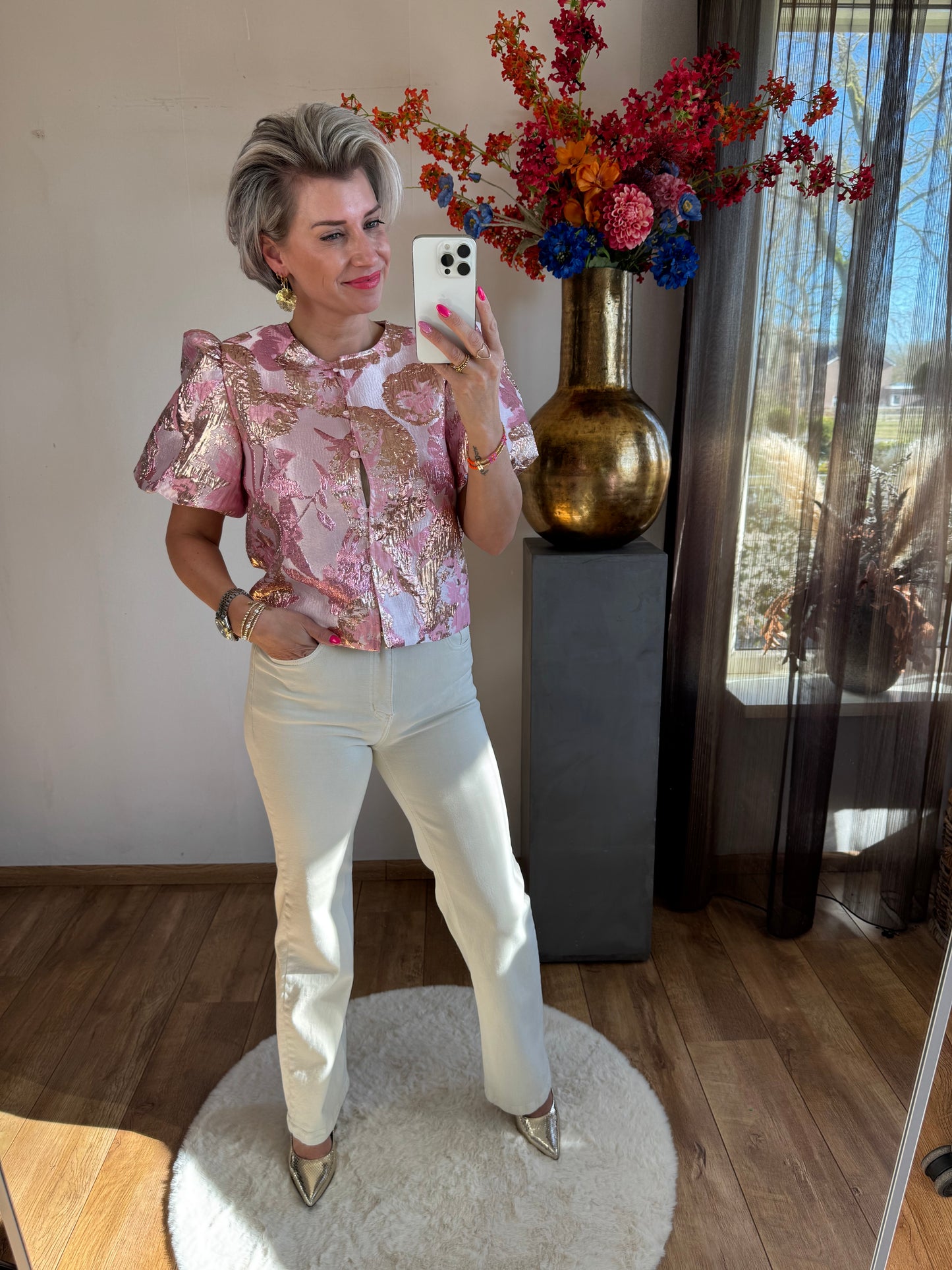 Top Juliette pink