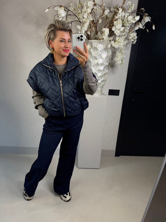 Bodywarmer blauw