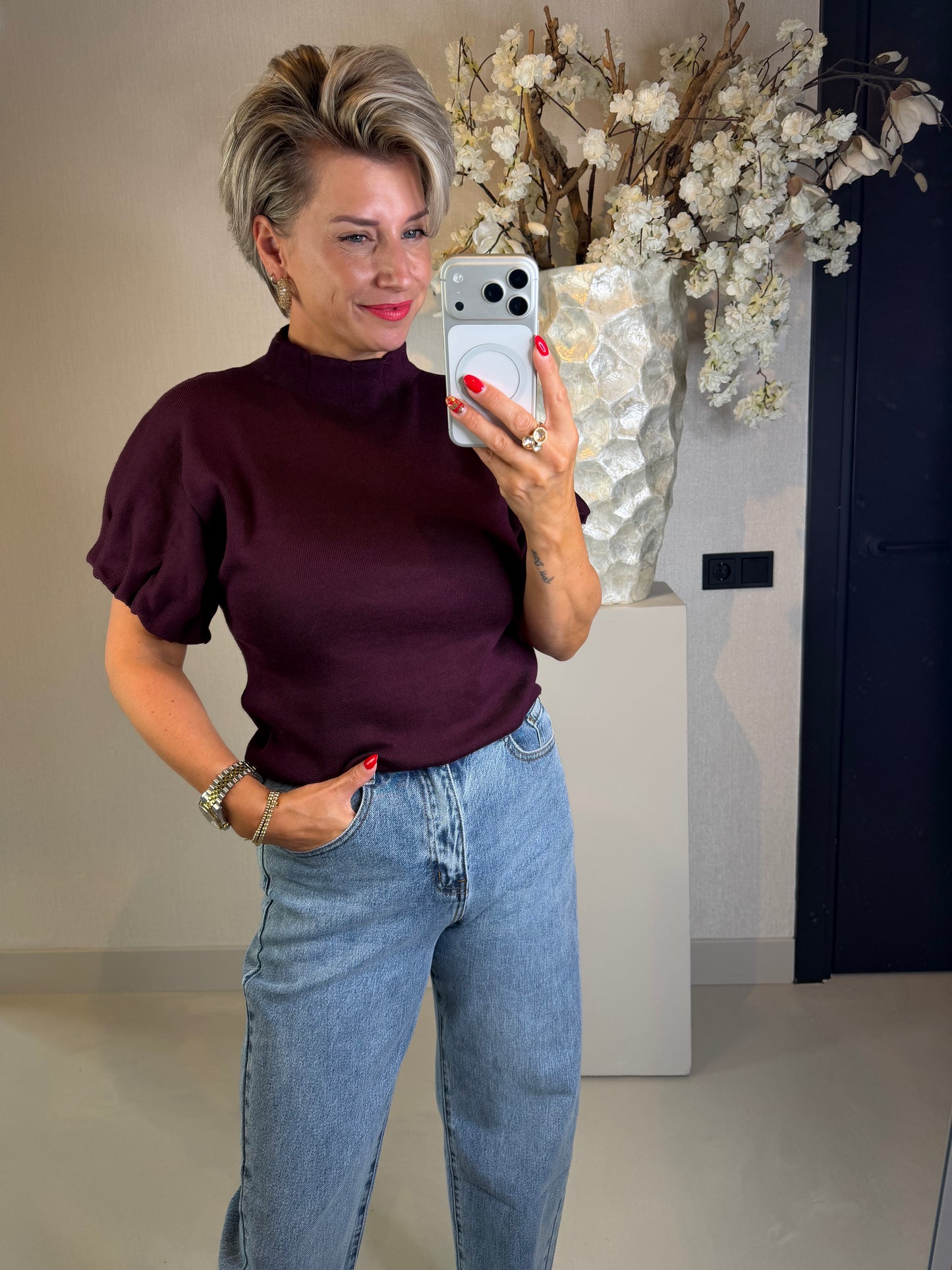 Top aubergine