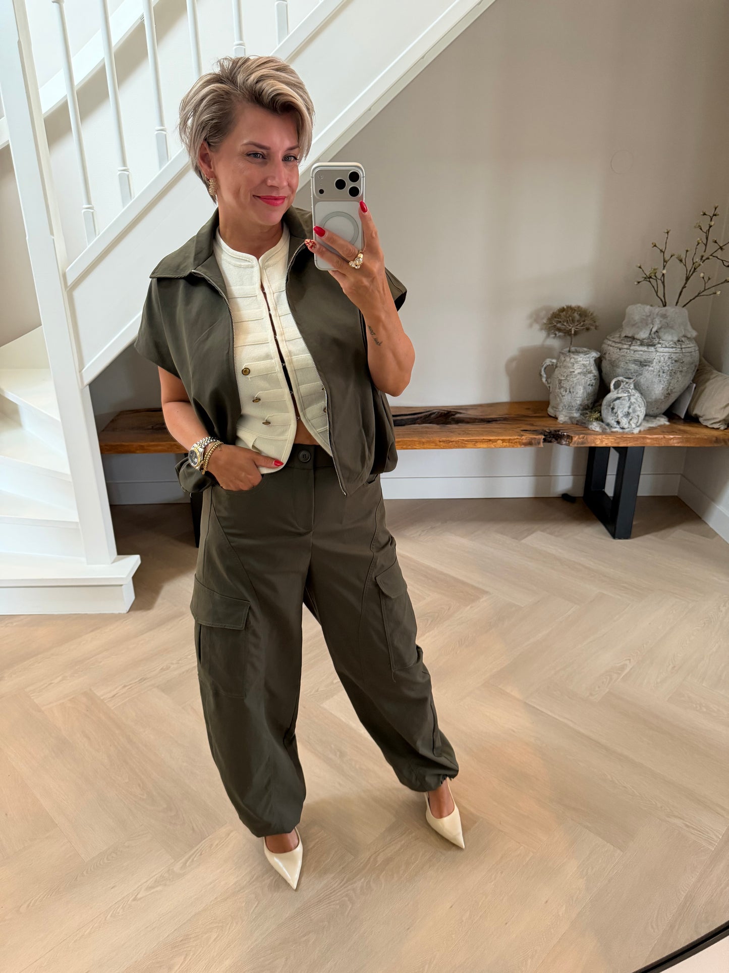 Jasje Ambika army green