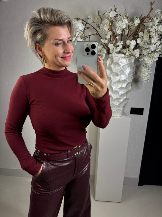 Basic top Bordeaux