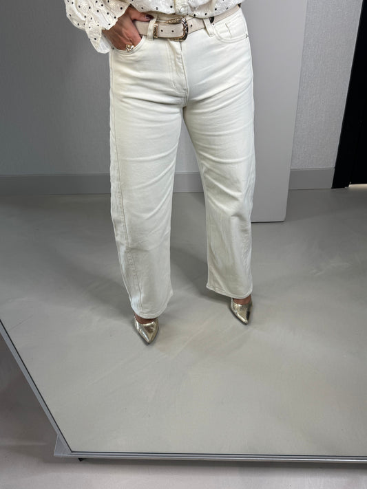 Jeans ballon off white