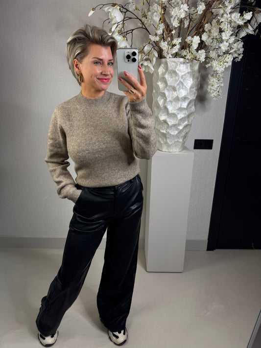 Comfy trui beige