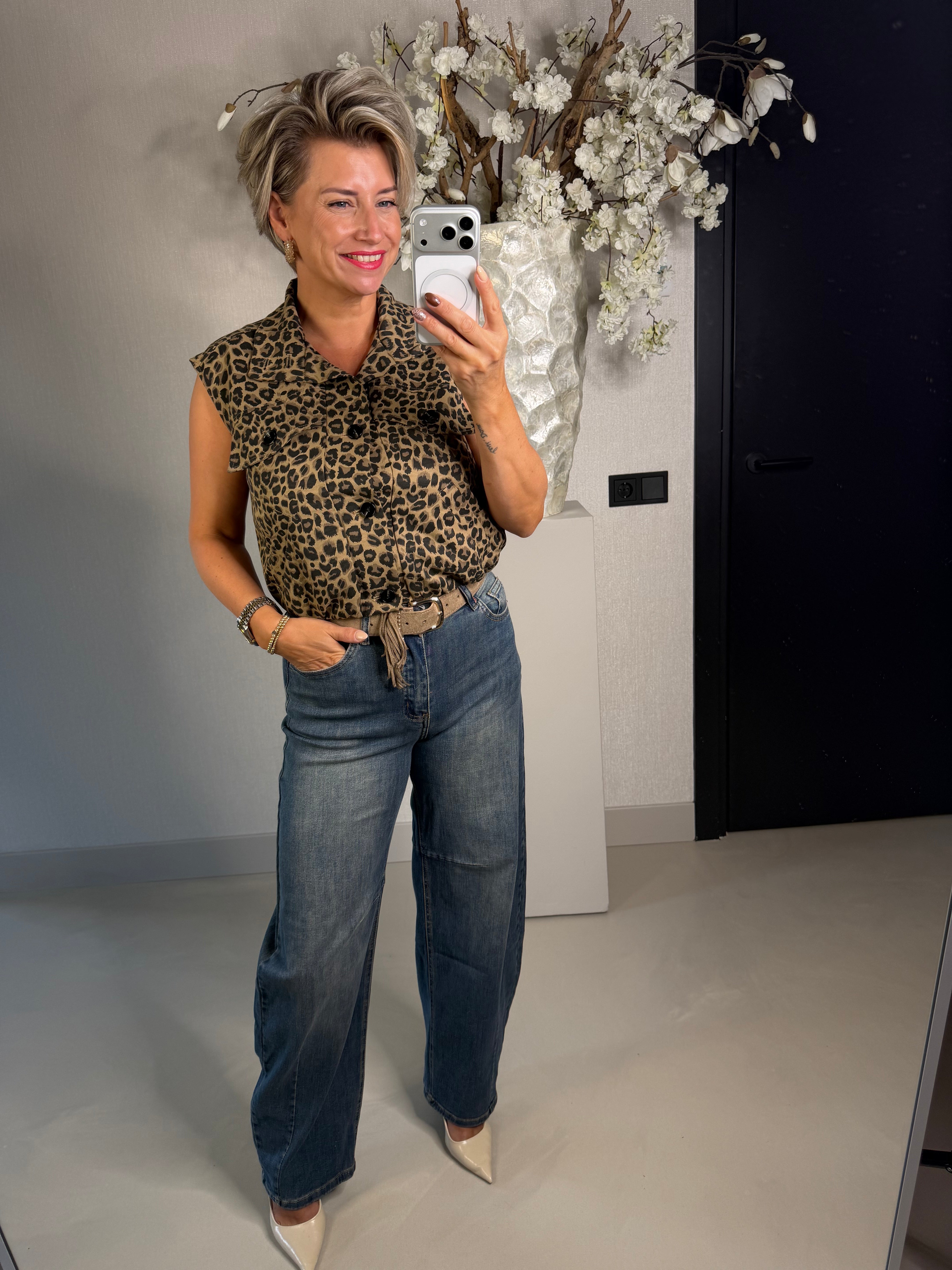 Gilet Leopard
