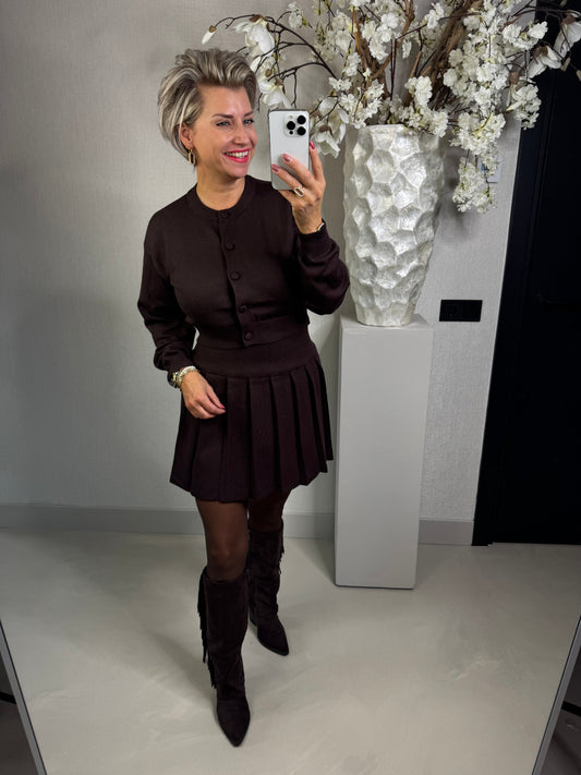Set Lotte bruin