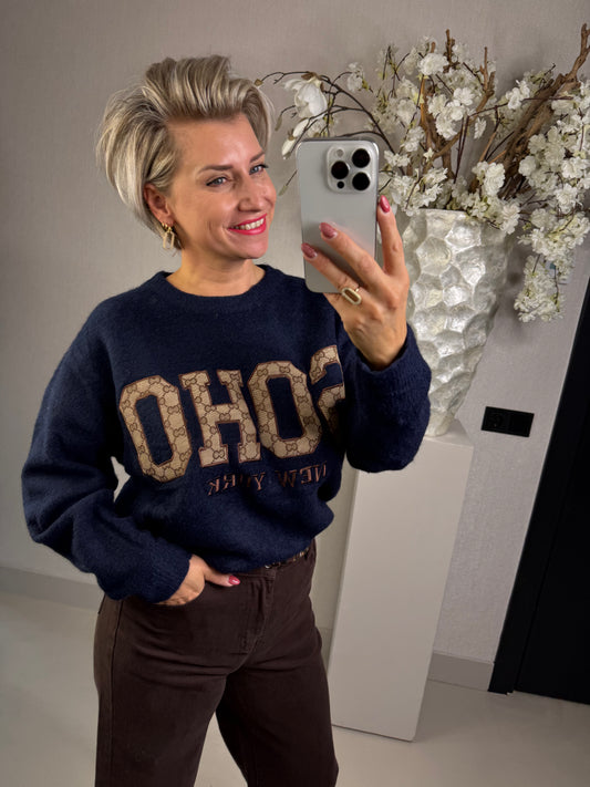 Trui Soho blauw