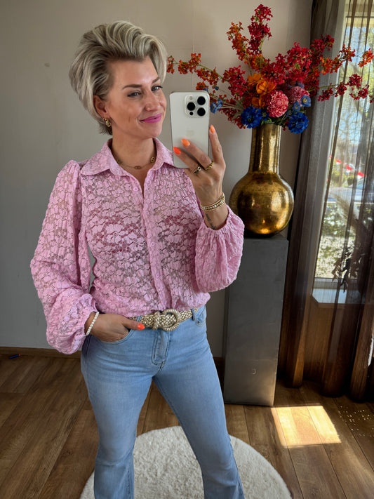 Blouse Evy pink