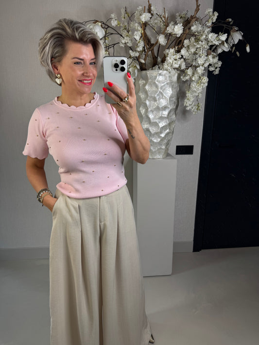 Top studs roze