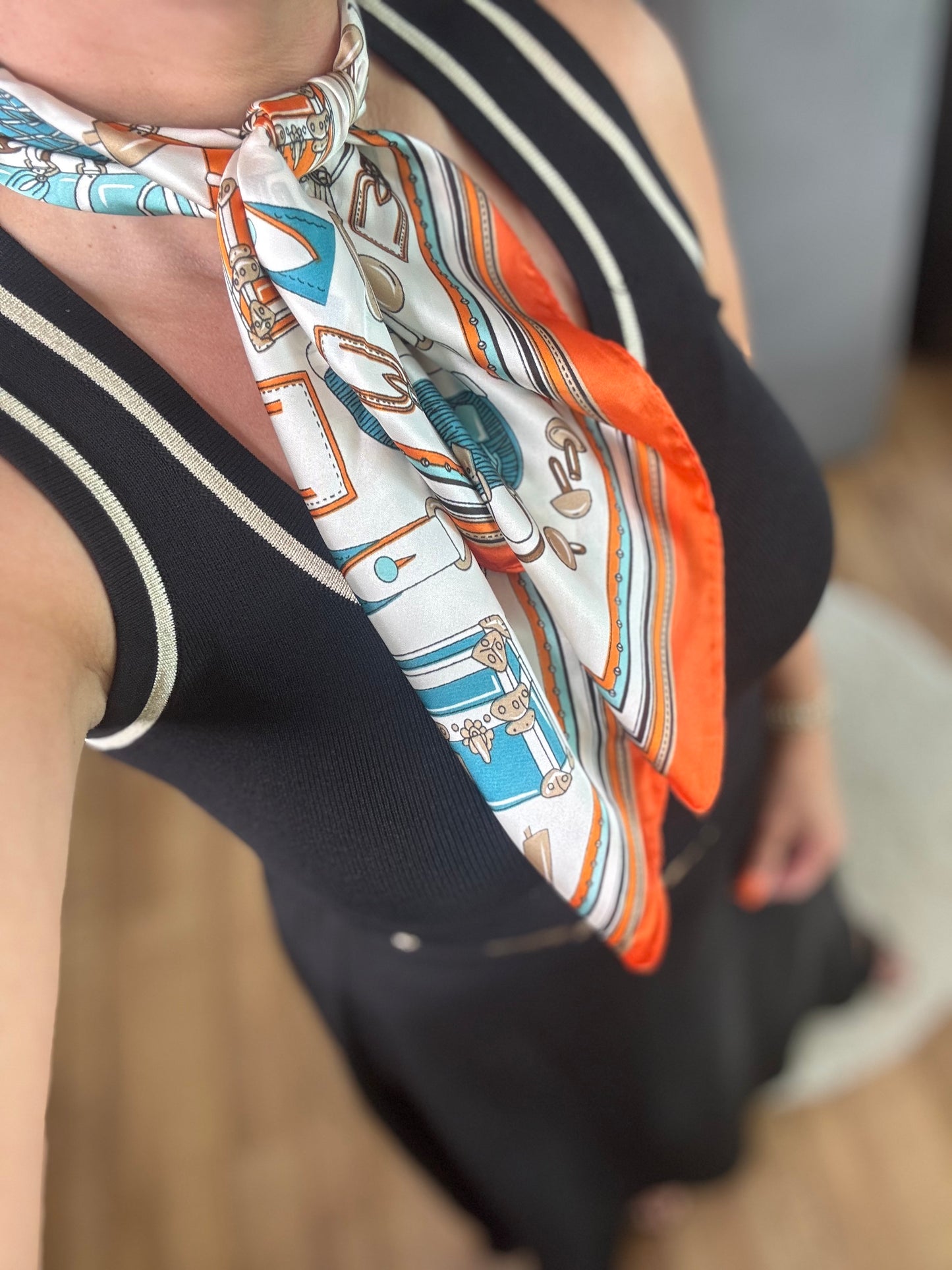 Sjaal oranje