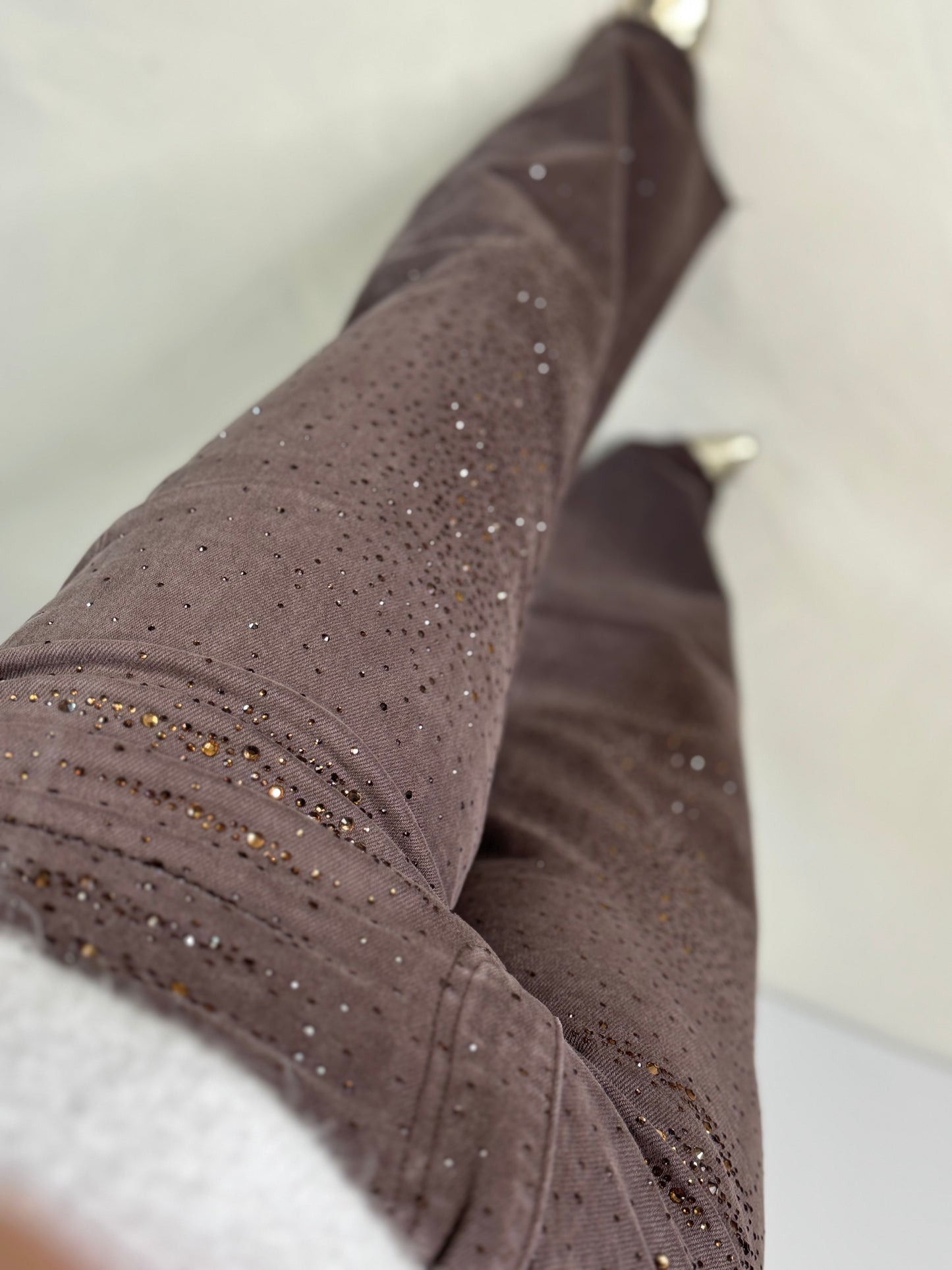 Jeans Queen Hearts sparkle