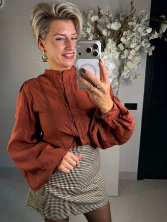 Blouse Madeleine terra