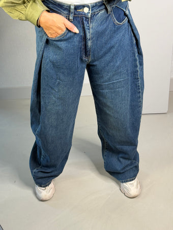 Jeans Queen Hearts baggy