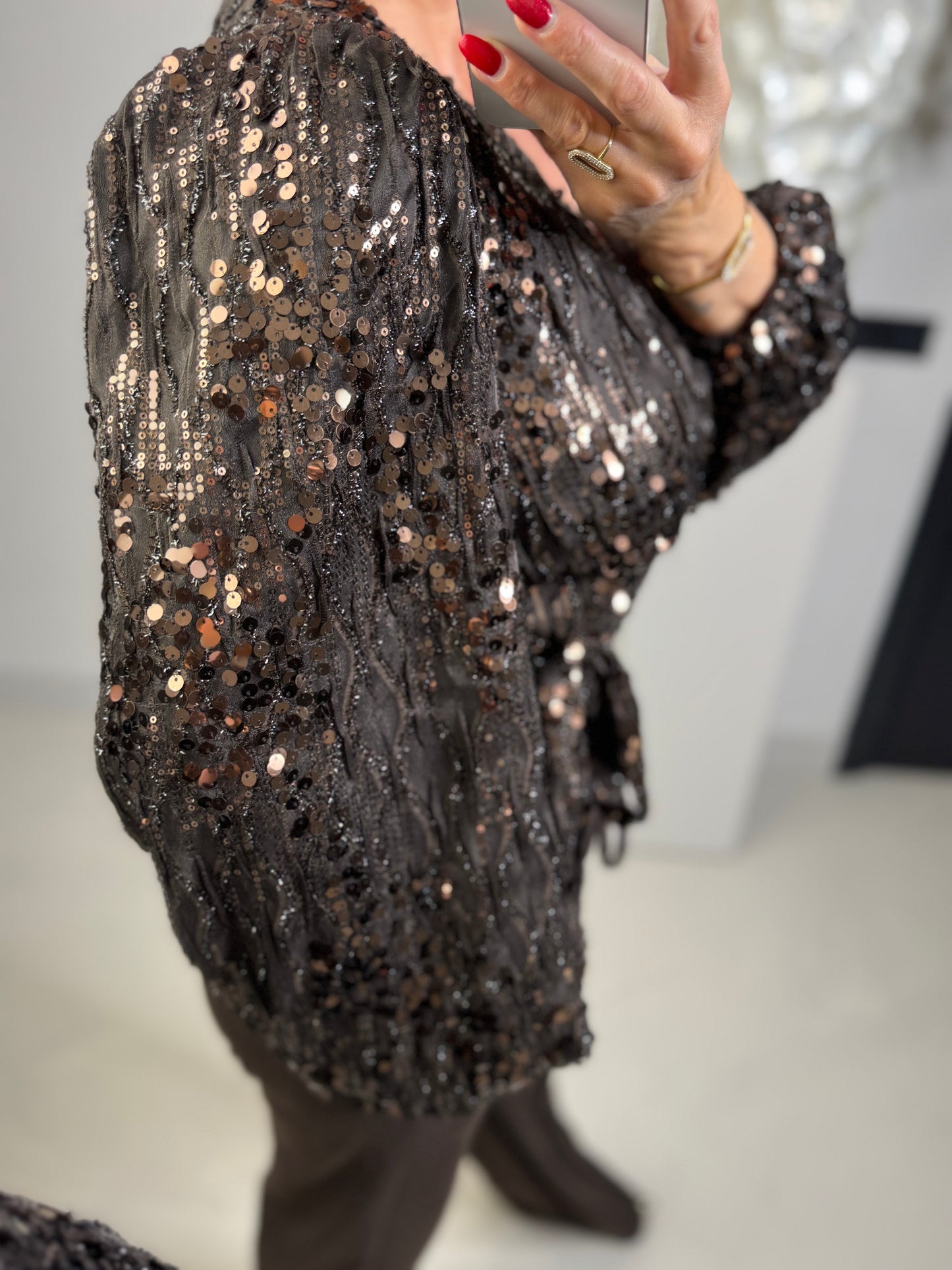 Blouse paillet Selena