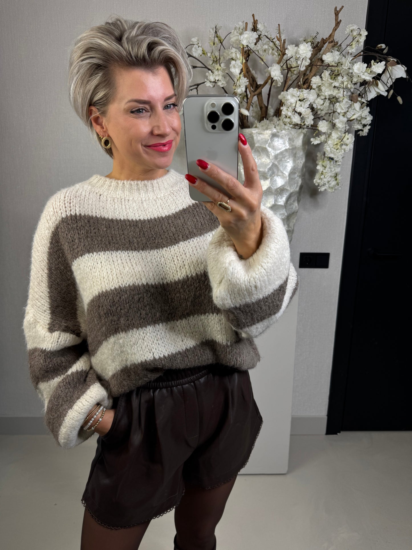 Comfy sweather streep