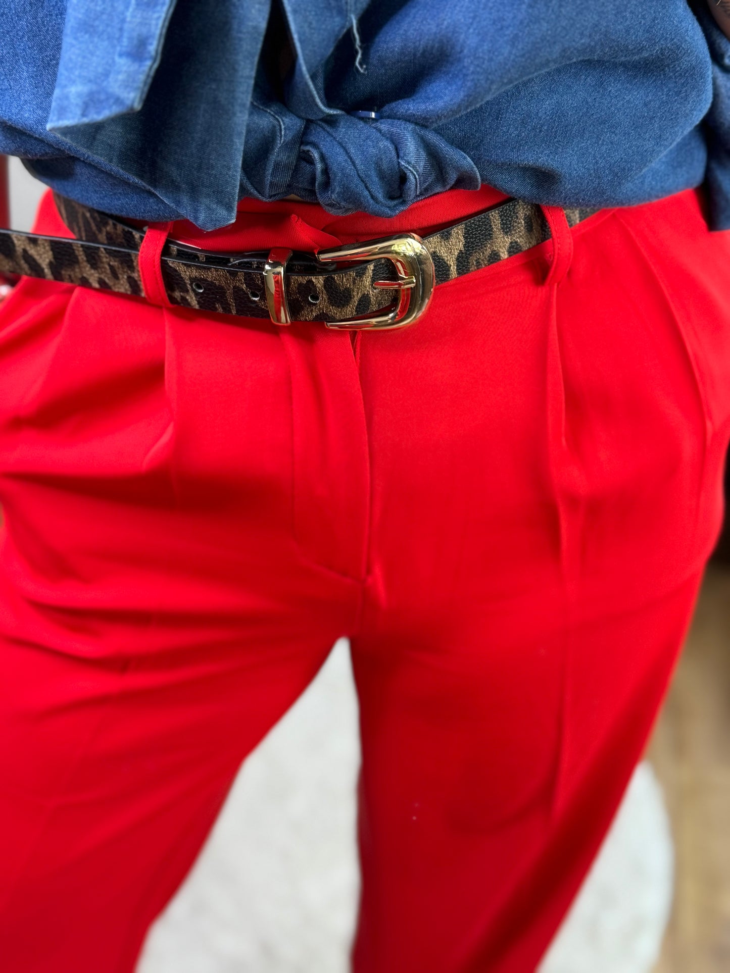 Pantalon rood