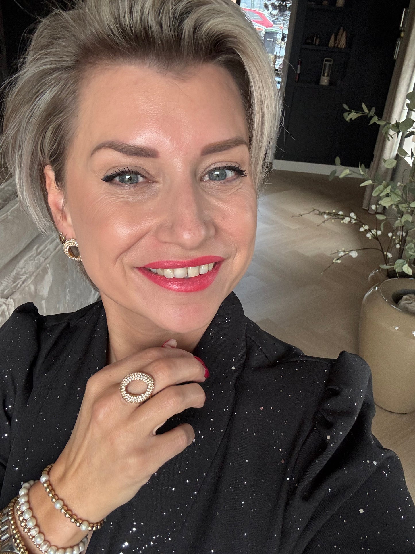 Ring statement strass