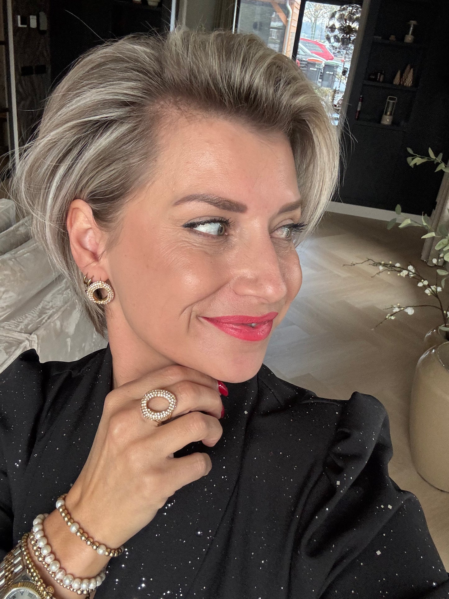 Ring statement strass