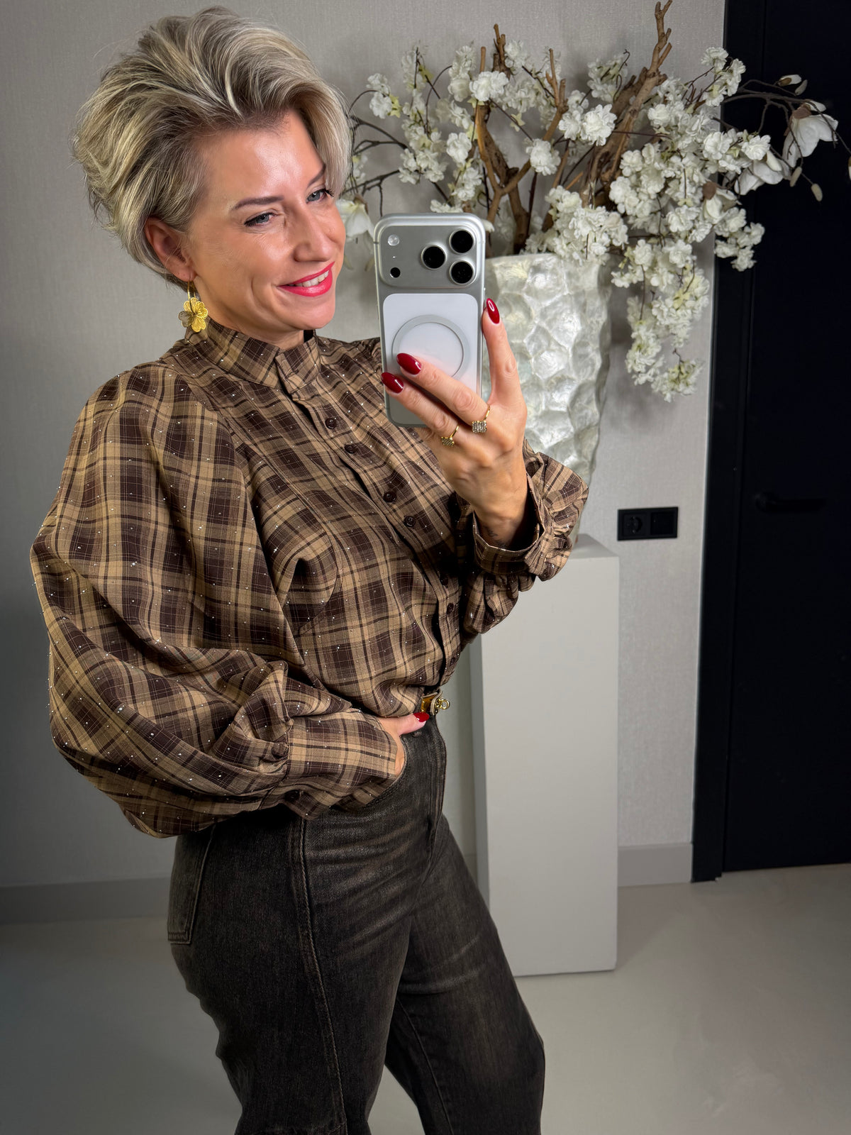 Blouse Nina ballonmouwen