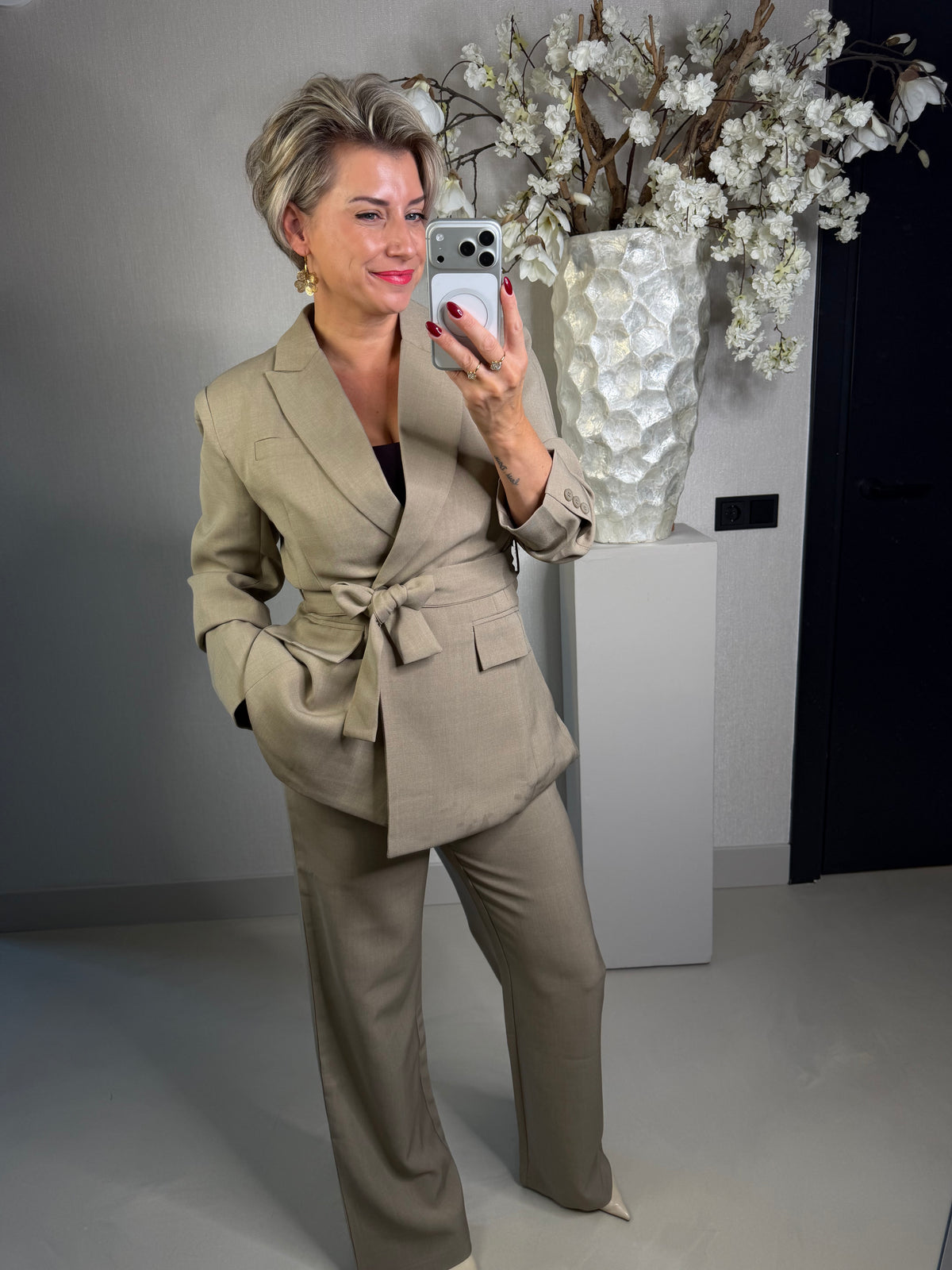 Blazer Olivia taupe